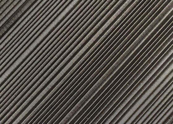 ISO 2.5m Painted Black Wire Mesh Screen Laminated Glass For Wall Coverings