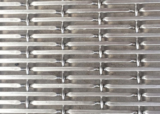 3mm Thick Stainless Steel Architectural Mesh Woven Wire Screen Space Dividers