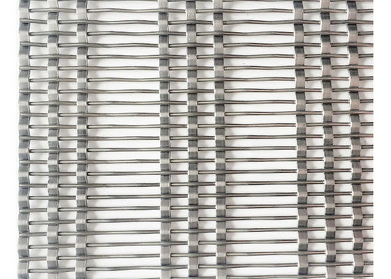 SS304 Stainless Steel Partition Wire Mesh Panel For Architectural Woven Wire Mesh