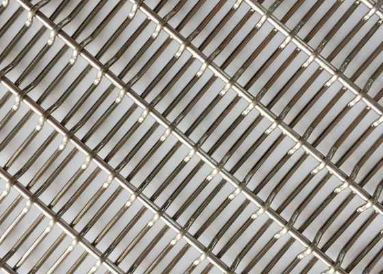 Brass Architectural Woven Wire Mesh ISO9001-2015 Certified for Wire Diameter 0.02mm-2.03mm Applications and Performance