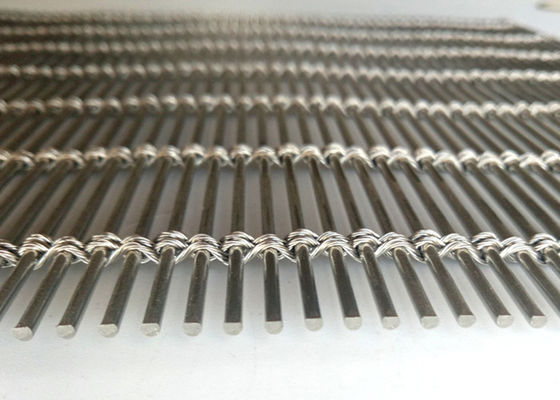Metal Cable 1mmx4 Architectural Stainless Steel Wire Mesh Cladding