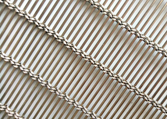 Metal Cable 1mmx4 Architectural Stainless Steel Wire Mesh Cladding