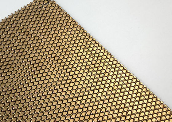 Stainless Steel Woven 3.2mm Architectural Metal Mesh For Building Cladding