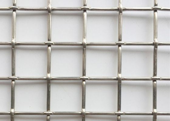 Woven Decoration 321 Stainless Steel Crimped Mesh For Gate And Windows