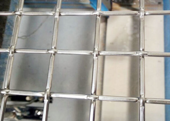Woven Decoration 321 Stainless Steel Crimped Mesh For Gate And Windows