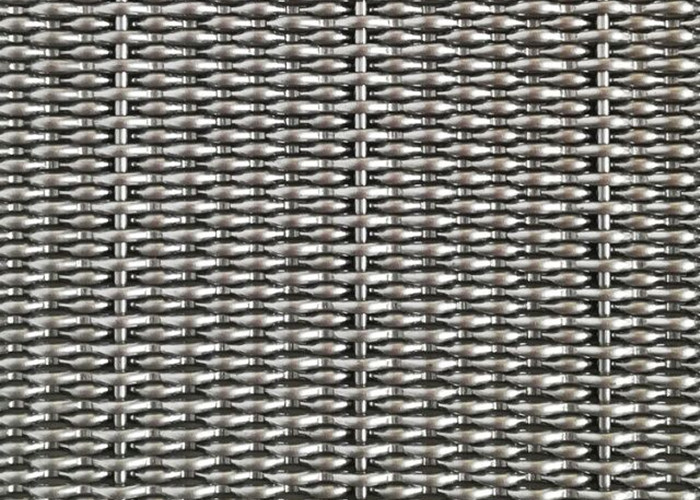 Mesh Cladding Texture 1.5m 304SS Woven Architectural Decorative Mesh For Exterior Wall Cladding