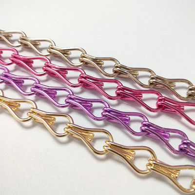 Aluminum Hook Chain Home Decoration Pest Control Custom Hotel Partition Aluminum Hook Bead Curtain Manufacturers Wholesale