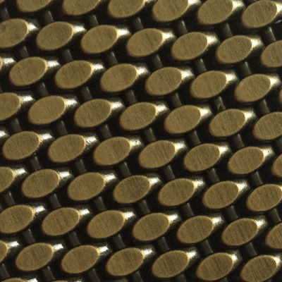 Elegant Stainless Steel Architectural Mesh for Draped and Suspended Ceilings with Special Appearanc