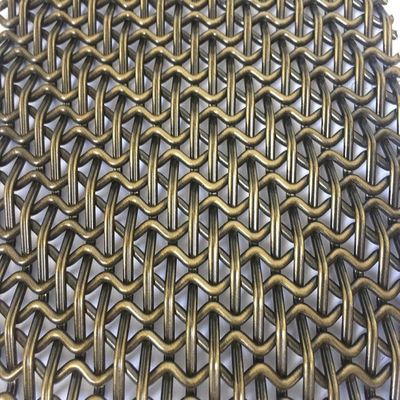 4.5mm Mesh Thickness Stainless Steel Decorative Wire Grilles For Metal Cabinet Doors