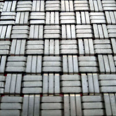 Customized Thickness Architectural Metal Screen Square Design Panels Suitable for Facade Cladding Room Dividers and Sunshades