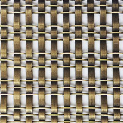 Customized Width Customized Architectural Metal Fabric Ideal Solution for Interior Exterior Wall Coverings and Sunshades