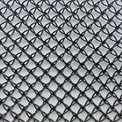 Stainless Steel Architectural Metal Mesh Customized Mesh Size Anodizing Surface Treatment for Durable Building Facades and Interior Applications