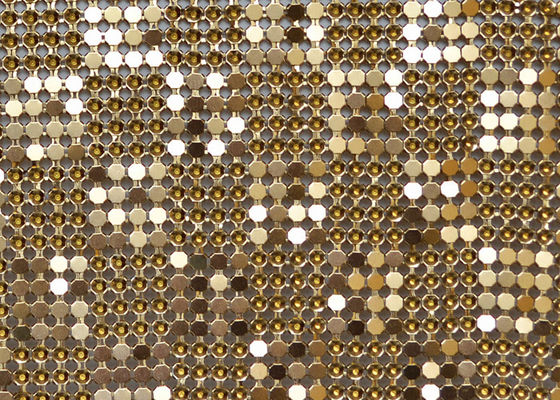 SHUOLONG Decor Steel Metal Sequin Fabric Hotels Metal Flake Fabric